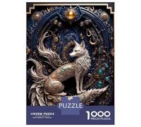 Puzzle Per Adolescenti Puzzle Da 1000 Pezzi Golden Nine Tailed Fox Puzzle Per Adulti Giochi Rilassanti Ma Divertenti E Umoristici Regali Unici Per Compleanni 38x26cm/1000pcs