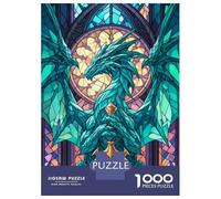 Puzzle Per Adolescenti Puzzle Da 1000 Pezzi Guardian Dragon Per Adulti Gioco Rompicapo Analisi E Logica Gioco Stimolante Regali 38x26cm/1000pcs