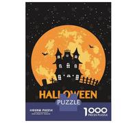 Puzzle Per Adolescenti Puzzle Da 1000 Pezzi Halloween Haunted House Puzzle Per Adulti Gioco Rompicapo Un'opera D'arte Aiuta L'esercizio Del Cervello 70x50cm/1000pcs