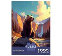 Puzzle Per Adolescenti Puzzle Da 1000 Pezzi Into The Wild Bear King Per Adulti Gioco Rompicapo Analisi E Logica Gioco Stimolante Regali 52x38cm/1000pcs