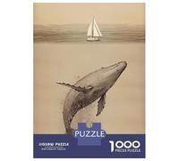 Puzzle Per Adolescenti Puzzle Da 1000 Pezzi Jonah And The Whale A Journey of Redemption Puzzle Per Adulti Gioco Pratico Un'opera D'arte Regali Unici Per Compleanni E Occasioni Speciali 70x50cm/1000pcs