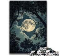 Puzzle per adolescenti Puzzle da 1000 pezzi Luna piena Adatto per età 14+ Gioco intellettuale Gioco educativo per compleanno e Natale 26x38cm