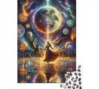 Puzzle Per Adolescenti Puzzle Da 1000 Pezzi Magical Moonlit Ritual Puzzle Per Adulti Giochi Rilassanti Ma Divertenti E Umoristici Regali Unici Per Compleanni 38x26cm/1000pcs