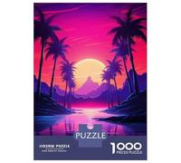 Puzzle Per Adolescenti Puzzle Da 1000 Pezzi Neon Beachfront Symphony Puzzle Per Adulti Giochi Per Famiglie Un'opera D'arte Regali Di Natale E Compleanno 52x38cm/1000pcs