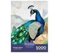 Puzzle Per Adolescenti Puzzle Da 1000 Pezzi Peacock Bird Animal Art Puzzle Per Adulti Giochi Rilassanti Corsa Di Velocità Manuale Offerta Come Regalo Per Tutta La Famiglia 70x50cm/1000pcs