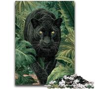 Puzzle per adolescenti Puzzle da 1000 pezzi per adolescenti Pantera della giungla Aiuta il cervello a esercitare Giocattoli avvincenti per coltivare la pazienza Adatto alle coppie 50x75cm