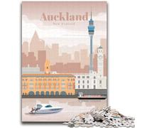 Puzzle per adolescenti Puzzle da 1000 pezzi per adolescenti Viaggio ad Auckland Design vivace e unico Esperienza di puzzle rilassante e stimolante (dimensioni 38x52cm)