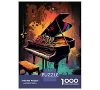Puzzle Per Adolescenti Puzzle Da 1000 Pezzi Piano Colorful Per Adulti Gioco Rompicapo Analisi E Logica Gioco Stimolante Regali 52x38cm/1000pcs
