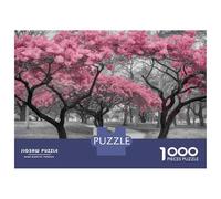 Puzzle Per Adolescenti Puzzle Da 1000 Pezzi Pink Blossom Pathway Puzzle Per Adulti Giocattoli Antistress Decorazione Per La Casa Regali Per La Riduzione Dello Stress 38x26cm/1000pcs