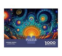 Puzzle Per Adolescenti Puzzle Da 1000 Pezzi Psychedelic Space Tunnel Puzzle Per Adulti Giocattoli Antistress Migliora La Memoria Regali Per La Riduzione Dello Stress 38x26cm/1000pcs
