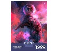 Puzzle Per Adolescenti Puzzle Da 1000 Pezzi Purple Space Cat Puzzle Per Adulti Giochi Rilassanti Corsa Di Velocità Manuale Offerta Come Regalo Per Tutta La Famiglia 70x50cm/1000pcs