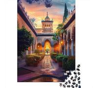 Puzzle Per Adolescenti Puzzle Da 1000 Pezzi Seville's Royal Alcazar A Timeless Beauty Puzzle Per Adulti Giochi Rilassanti Ma Divertenti E Umoristici Regali Unici Per Compleanni 52x38cm/1000pcs