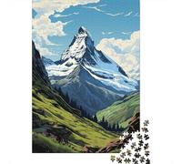 Puzzle Per Adolescenti Puzzle Da 1000 Pezzi Snow-Capped Mountain Landscape-1 Puzzle Per Adulti Giochi Rilassanti Ma Divertenti E Umoristici Regali Unici Per Compleanni 52x38cm/1000pcs