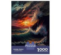Puzzle Per Adolescenti Puzzle Da 1000 Pezzi Stormly Ocean V1 Puzzle Per Adulti Giochi Rilassanti Corsa Di Velocità Manuale Offerta Come Regalo Per Tutta La Famiglia 70x50cm/1000pcs