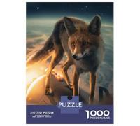 Puzzle Per Adolescenti Puzzle Da 1000 Pezzi The Fox on The Rocket Per Adulti Giocattoli Antistress Regali Per Donne Regali Unici Per Compleanno E Natale 70x50cm/1000pcs
