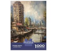 Puzzle Per Adolescenti Puzzle Da 1000 Pezzi Vancouver Charm Canada Puzzle Per Adulti Giochi Rilassanti Corsa Di Velocità Manuale Offerta Come Regalo Per Tutta La Famiglia 70x50cm/1000pcs