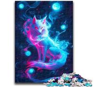Puzzle per adolescenti Puzzle da 1000 pezzi Volpe Dio Design vibrante e unico Esperienza di puzzle rilassante e stimolante 50x75cm