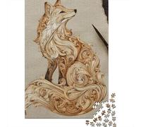 Puzzle Per Adolescenti Puzzle Da 1000 Pezzi Whimsical Fox Art Print Puzzle Per Adulti Giochi Rilassanti Ma Divertenti E Umoristici Regali Unici Per Compleanni 70x50cm/1000pcs