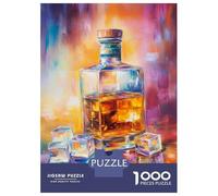 Puzzle Per Adolescenti Puzzle Da 1000 Pezzi Whiskey & Ice -5 Puzzle Per Adulti Giochi Rilassanti Corsa Di Velocità Manuale Offerta Come Regalo Per Tutta La Famiglia 70x50cm/1000pcs