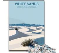 Puzzle per adolescenti Puzzle da 1000 pezzi White Sands National Park per età 14+ Difficile da completare ma divertente e umoristico Ottimi regali e giocattoli (26x38cm) 1000 pezzi