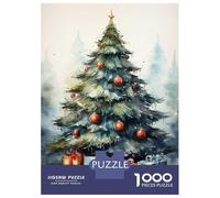 Puzzle Per Adolescenti Puzzle Da 1000 Pezzi Xmas Tree Per Adulti Gioco Rompicapo Analisi E Logica Gioco Stimolante Regali 70x50cm/1000pcs