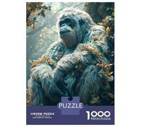 Puzzle Per Adolescenti Puzzle Da 1000 Pezzi Yeti in The Forest Puzzle Per Adulti Gioco Rompicapo Un'opera D'arte Aiuta L'esercizio Del Cervello 70x50cm/1000pcs