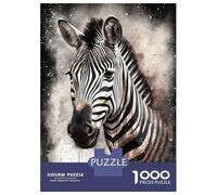 Puzzle Per Adolescenti Puzzle Da 1000 Pezzi Zebra Ink Art Puzzle Per Adulti Giochi Rilassanti Corsa Di Velocità Manuale Offerta Come Regalo Per Tutta La Famiglia 38x26cm/1000pcs