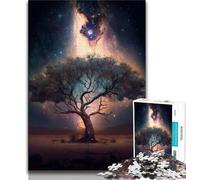 Puzzle per adolescenti Puzzle dell'albero della vita cosmico per adulti 1000 pezzi, per età 14+ Gioco impossibile Il miglior regalo per adulti e adolescenti (50x75cm)