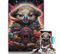 Puzzle per adolescenti, puzzle di animali Koala, 1000 pezzi per adulti e ragazzi, regali di compleanno unici per bambini dai 14 anni in su, 50x75cm