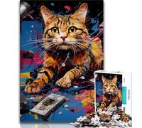 Puzzle per adolescenti puzzle futuristici per adulti 1000 pezzi difficili con pezzi completamente interconnessi e di forma casuale per ragazzi dai 14 anni in su (50x75cm)