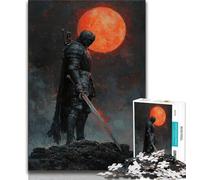 Puzzle per adolescenti puzzle per adulti del cavaliere solitario gioco stimolante ideale come regalo per tutta la famiglia (26x38cm)