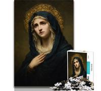 Puzzle per adolescenti Ritratto di Maria Madre Puzzle da 1000 pezzi per regali per adolescenti Relax Games è ideale come regalo per tutta la famiglia (50x75cm)