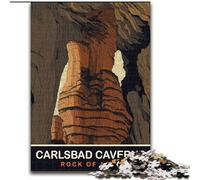 Puzzle per adolescenti Rock of Ages, analisi e logica con pezzi completamente interconnessi di forma casuale per bambini dai 14 anni in su 26x38cm