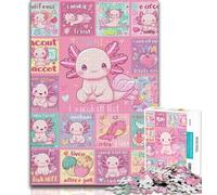 Puzzle per adolescenti Salamander Collage Teenager Jigsaw, ideale come regalo per tutta la famiglia Adatto per e 14 (dimensioni 38x26cm)