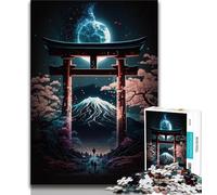 Puzzle per adolescenti Santuario sotto le stelle Puzzle da 1000 pezzi per adolescenti gioco educativo per compleanni Natale e 14 anni (50x75cm)