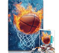 Puzzle per adolescenti Slam Dunk Puzzle da basket per adulti, giochi educativi, decorazioni per la casa, ideali come regalo per tutta la famiglia, 50x75cm