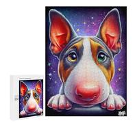 Puzzle Per Adolescenti Space Pup Cosmic Cute Dog Art Puzzle Per Adolescenti Attività Per Famiglie Per Compleanni, Natale E Regali Unici 500 PCS
