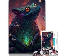 Puzzle per adolescenti Spirits of Nature Puzzles per adolescenti giocattoli per l'intrattenimento della famiglia con poster abbinato e foglio di quiz 38x26cm