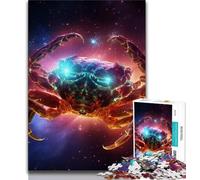 Puzzle per adolescenti "Star Crab" da 1000 pezzi per adulti e adolescenti, giocattoli educativi per l'apprendimento, giochi per famiglie che migliorano l'amore tra coppie (38x26cm)