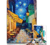 Puzzle per adolescenti "Strade sotto il cielo notturno", 1000 pezzi, per adulti, gioco stimolante e gioco per famiglie, regali di Babbo Natale segreto, 26x38cm