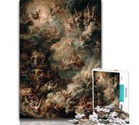 Puzzle per adolescenti "Titanic Painting" 1000 puzzle, giocattoli, giochi educativi, antistress, lista dei desideri con Babbo Natale, 50x75cm