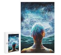 Puzzle Per Adolescenti Troubled Waters Puzzle Per Adolescenti Attività Per Famiglie Per Compleanni, Natale E Regali Unici 1000 PCS