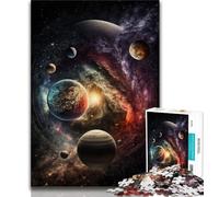 Puzzle per adolescenti Un universo meraviglioso Puzzle per adolescenti, giochi educativi Decorazione per la casa Regalo di compleanno, regali, arte murale (dimensioni 75x50cm)