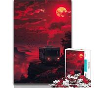 Puzzle per adolescenti Una vista dall'inferno 1000 pezzi per adolescenti e adulti fai da te moderno arte murale arredamento per la casa (26x38cm)