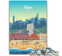 Puzzle per adolescenti, viaggio verso un bel gioco stimolante e decorazione da parete per famiglie, regali unici per compleanno e Natale (dimensioni 38x26cm)