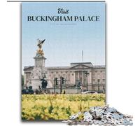 Puzzle per adolescenti Visita Buckingham Palace, adatti dai 14 anni in su Giochi educativi per la casa Giocattoli fai da te Opere d'arte Regalo 75x100cm