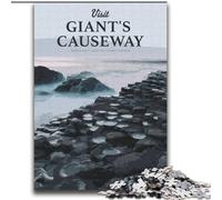 Puzzle per adolescenti Visita la Giant's Causeway, giocattoli per l'intrattenimento della famiglia, ideali come regali per tutta la famiglia per 14+ anni 75x100cm