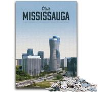 Puzzle per adolescenti Visita Mississauga Adatto a partire dai 14 anni Gioco intellettuale Gioco educativo per compleanni e Natale (dimensioni 38x26cm)