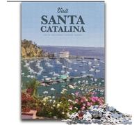 Puzzle per adolescenti Visita Santa Catalina, giocattoli per l'intrattenimento della famiglia, ideali come regali per tutta la famiglia per 14+ anni 75x100cm