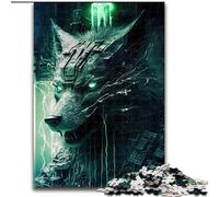 Puzzle per adolescenti Wolf Cyber, adatti a persone dai 14 anni in su, giochi educativi, regali di Babbo Natale segreto (dimensioni 50x75cm)